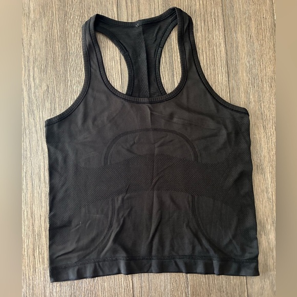 Lululemon Swiftly Tech Black Racerback Tank Top. Size 8. - Picture 3 of 9